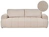 Sofa 3 Seater NARILLA Boucle Beige