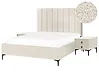 3 Piece Bedroom Set Boucle Off-White SEZANNE Various Sizes