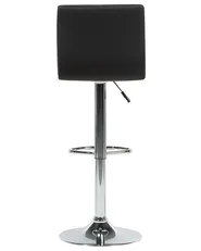 Set of 2 Bar Chairs ORLANDO Swivel Black_685471