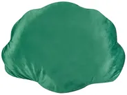 Díszpárna CONSOLIDA 47 x 35 cm Bársony Smaragdzöld Egyszínű_889219