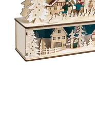 Christmas Decoration LED NORSJO 36 cm Light Brown_1016973