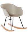 Rocking Chair Beige HARMONY_690869