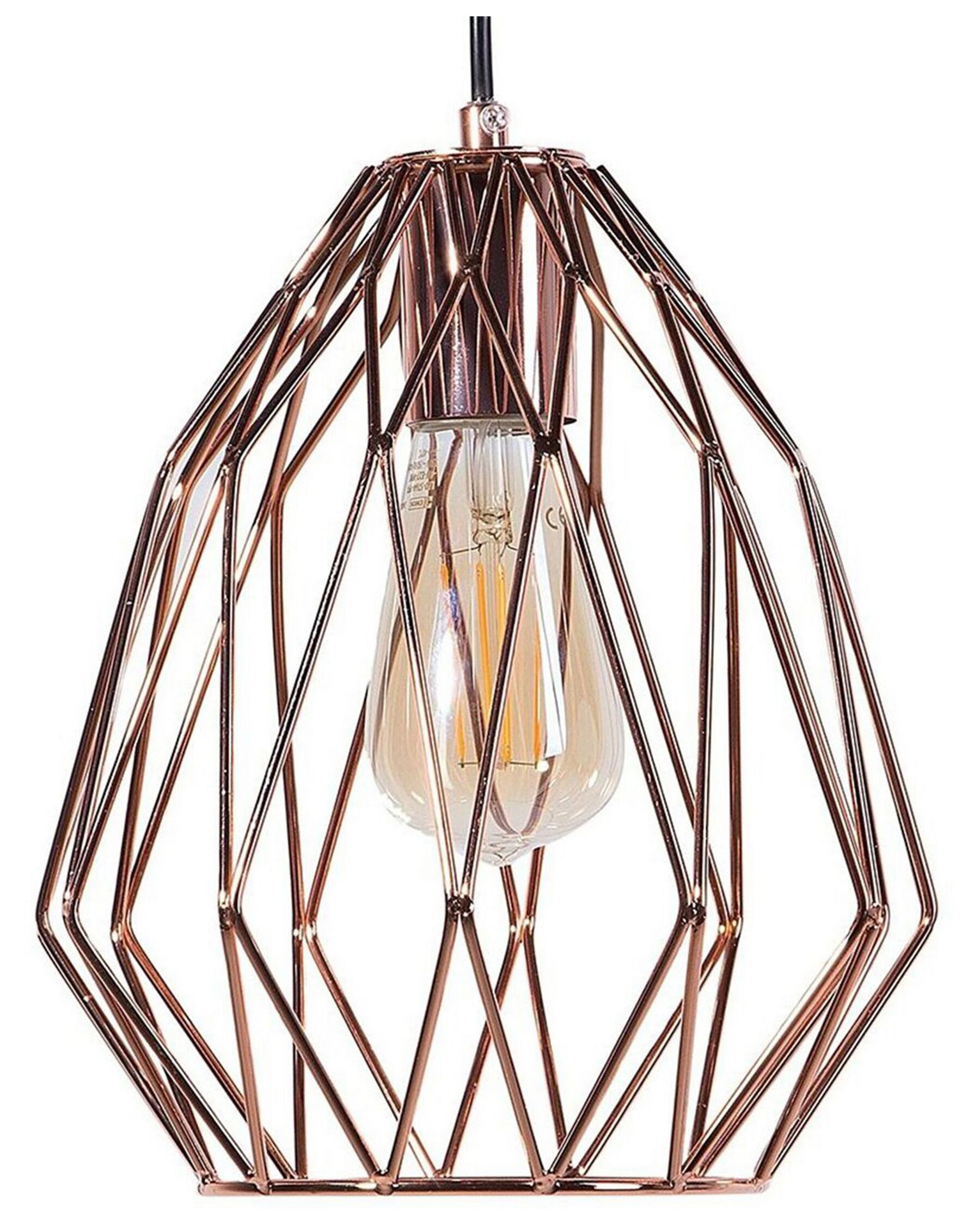 Metal Pendant Lamp Copper MAGRA_684499