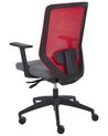 Otočná kancelářská židle červená VIRTUOSO_919909
