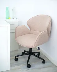 Desk Chair BELMAR Fabric Taupe_1107120