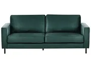 Sofa 3 Seater SAVALEN Velvet Dark Green_964546