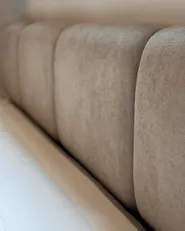 Bed Fabric ORVILLE 160 x 200 cm (EU King Size) Taupe_1048039