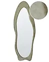 Wall Mirror REIGNY 57 cm 160 cm Velvet Olive Green