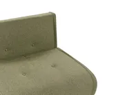Single Sofa Bed VESTFOLD Fabric Olive Green_930220