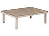 Tavolino da giardino FIVIZZANO 90 cm 70 cm Legno d'acacia Beige