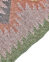 Outdoor Teppich mehrfarbig 80 x 150 cm orientalisches Muster Kurzflor SAHBAZ_852839