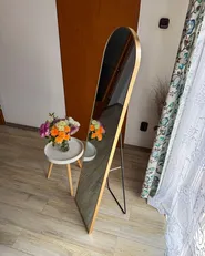 Állótükör BAGNOLET 150 cm Fém Arany_1154668