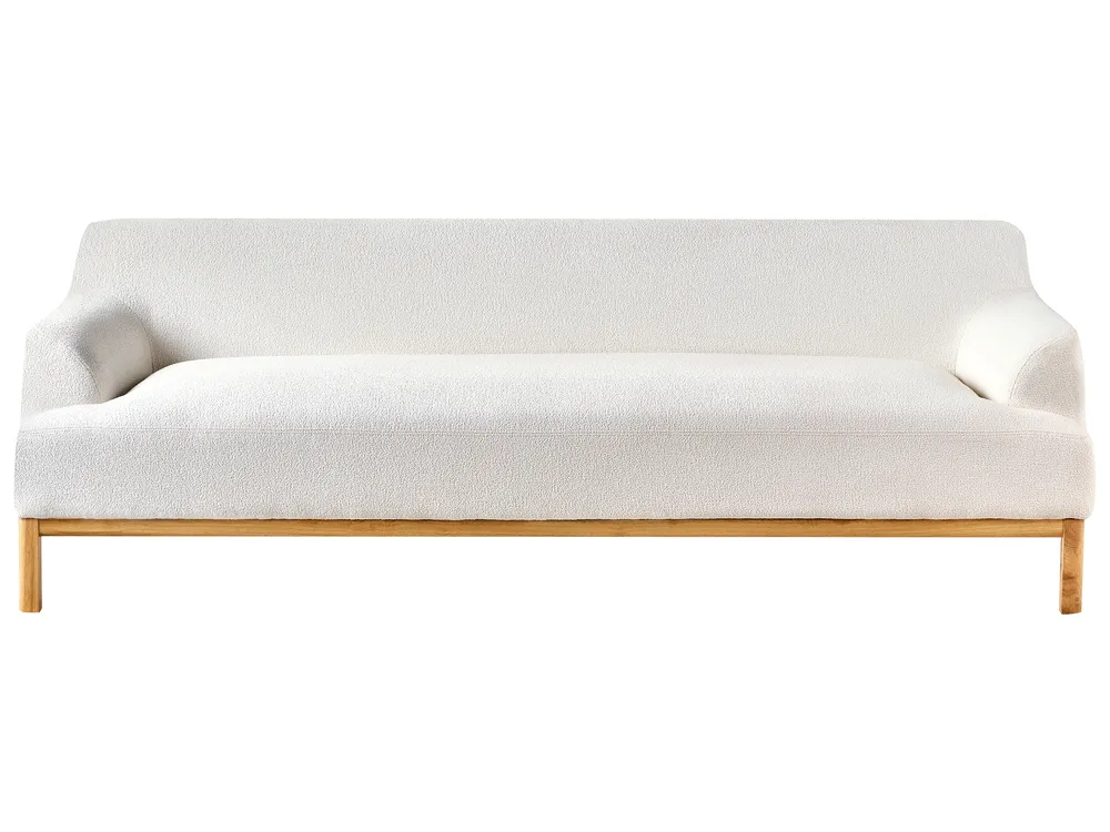 Sofa 3 Seater SOSJO Boucle Off-White_940986
