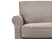 Sofa 3 Seater RONNEBY Fabric Light Brown_901460