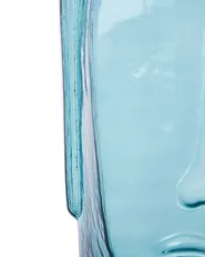 Wazon dekoracyjny SAMBAR 31 cm Szkło Niebieski_823722