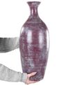 Terracotta Decorative Vase 57 cm Brown KARDIA_850335