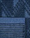 Koberec, krátkovlasá vlna 80 x 150 cm tmavě modrá SAVRAN_750380
