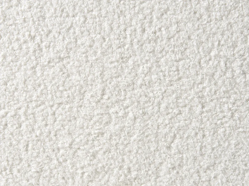 Ottoman Bed MONTLAUR Boucle White 140 x 200 cm (EU Double)_958482
