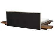 Łóżko LED Boucle ZEN 180 x 200 cm Jesion brązowy_1079921