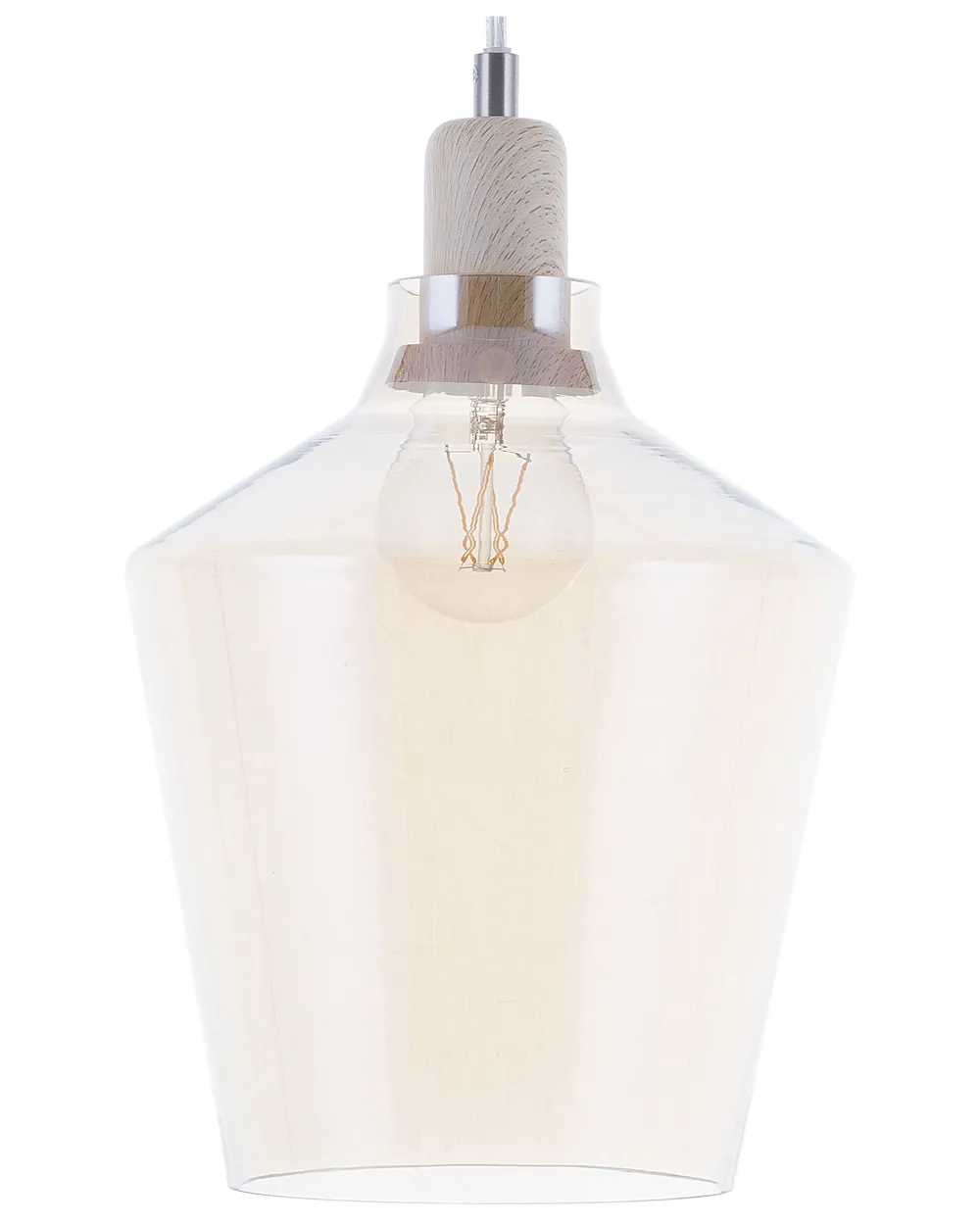 Pendant Lamp SANTON Glass Gold