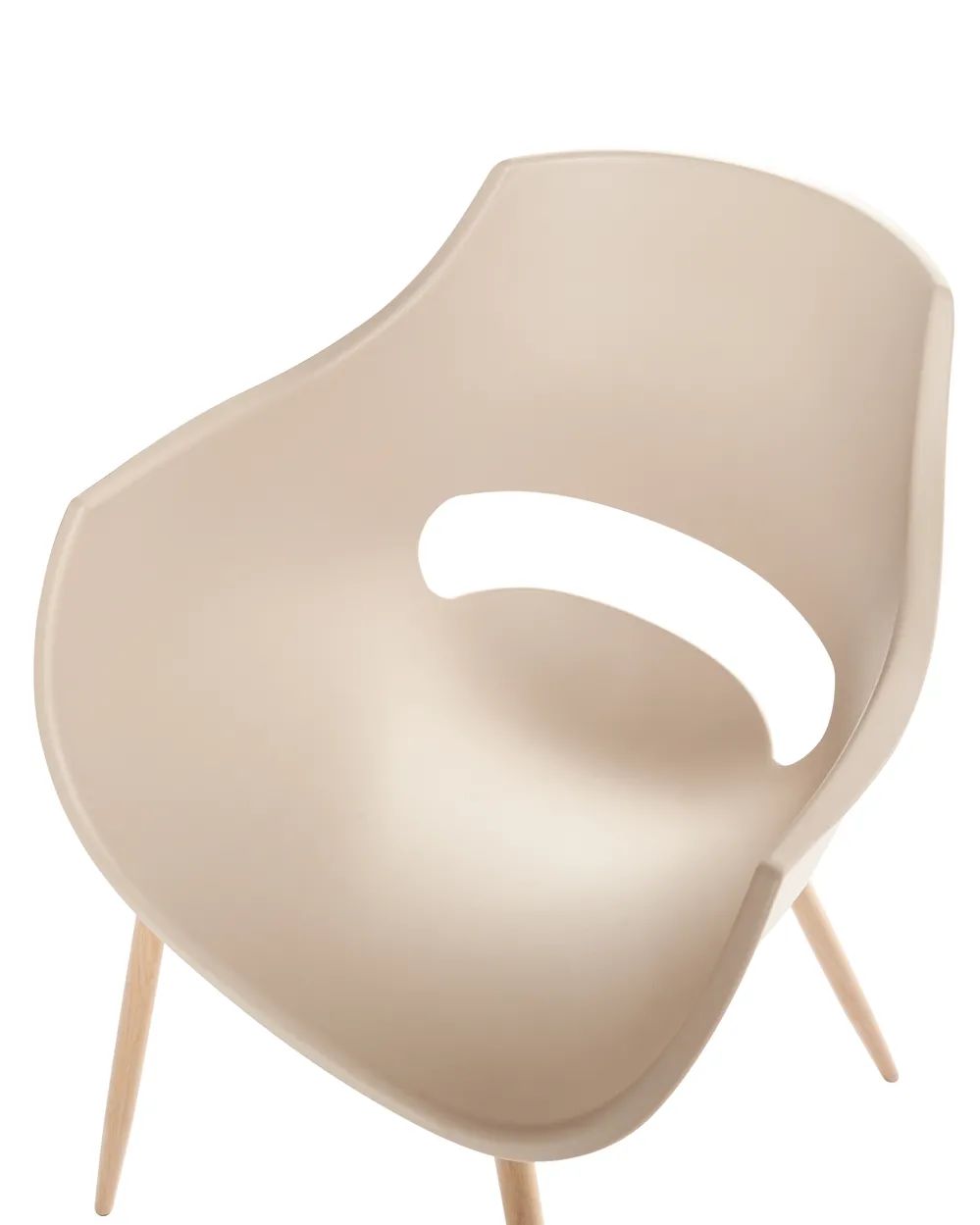 Set di 4 sedie da pranzo MILLERS Beige_948995