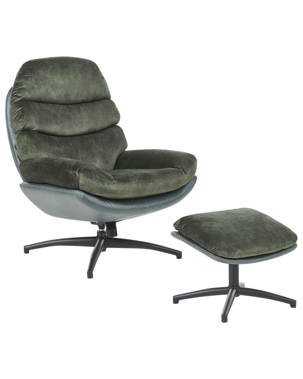 Swivel velvet arm chair discount