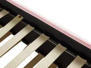 Trundle Bed Velvet TROYES 90 x 200 cm (EU Single) Pastel Pink_837098