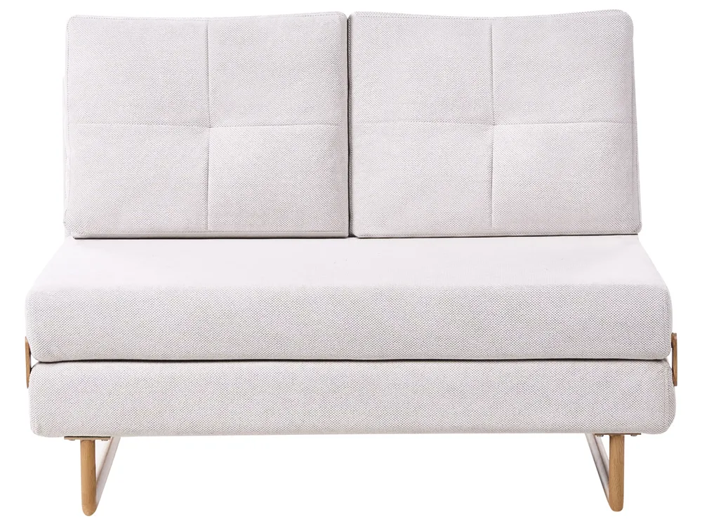 Living Room Set 6 Seater JERSLEV Fabric Off-White_1013257