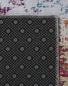 Teppich mehrfarbig orientalisches Muster 80 x 200 cm Kurzflor ENAYAM_831710