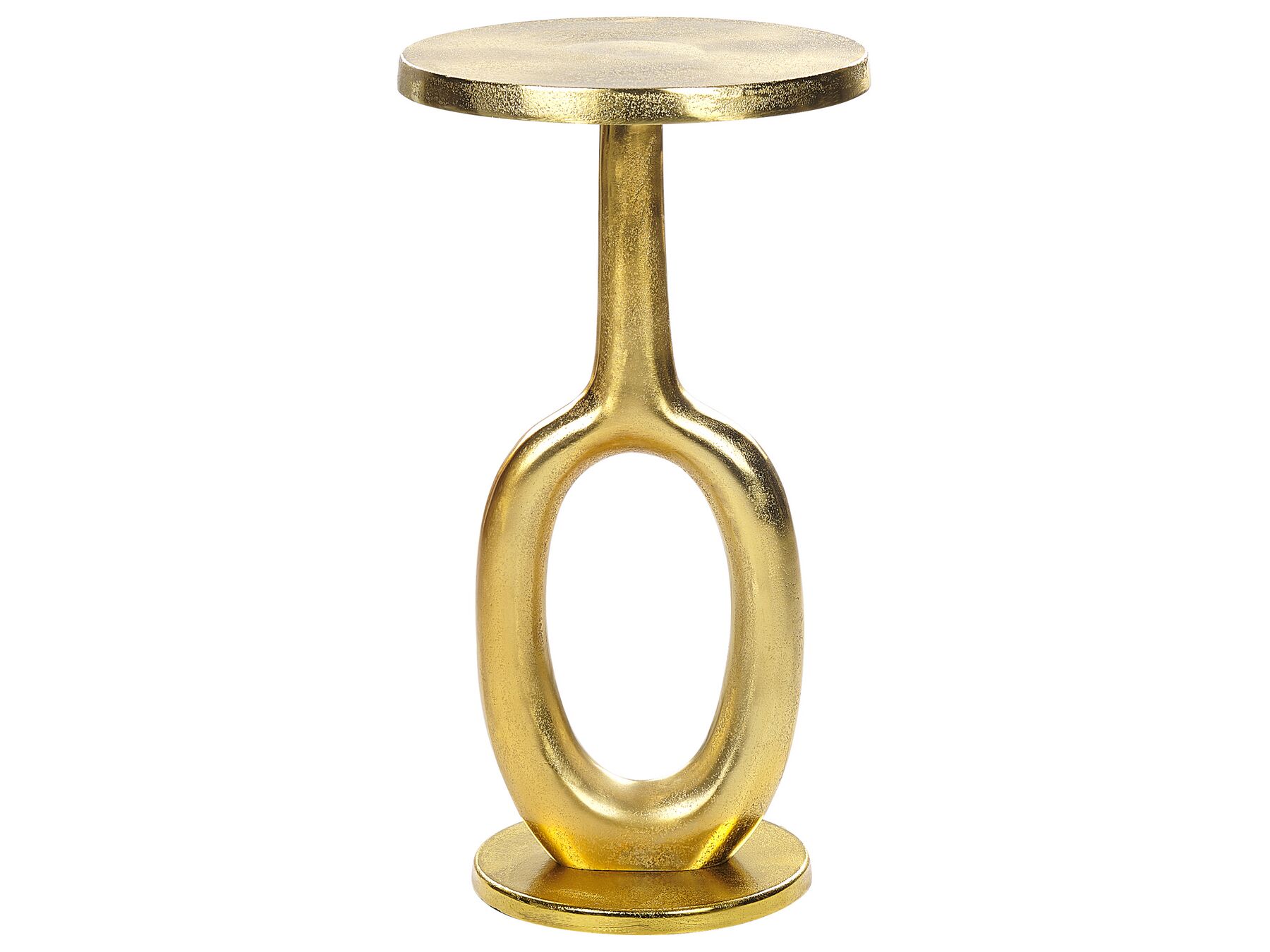 Kovový boční stolek zlatý APITI _853736