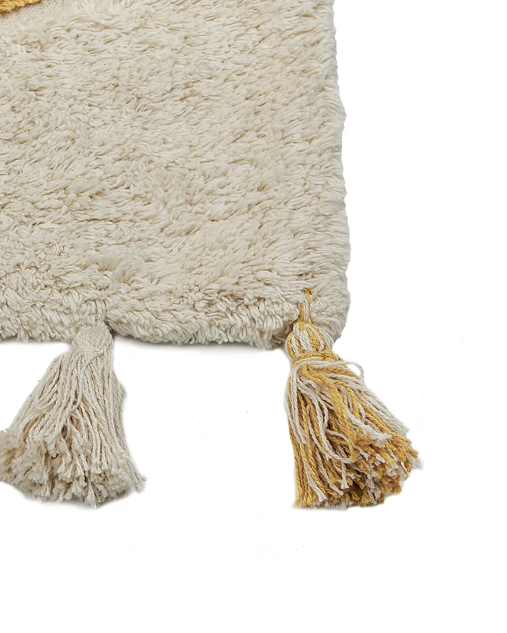 Tappeto BINGOL Giallo 160 x 230 cm Cotone_839482