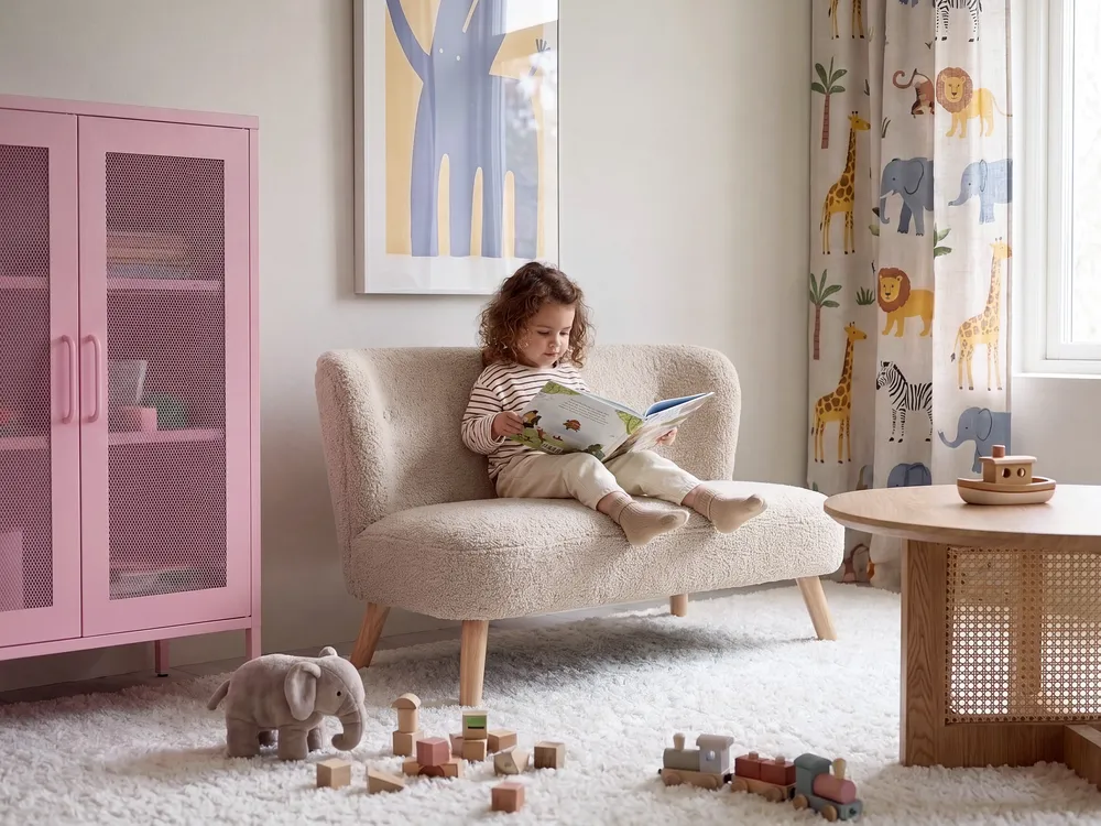 Kids Sofa LOTE Boucle Beige_1055554