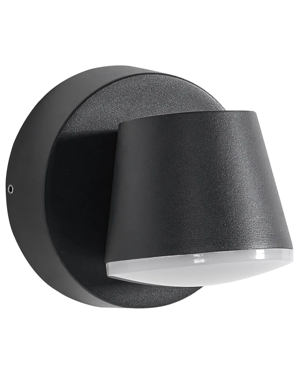 Set di 2 luci da parete da giardino a LED SALAS Nero_1105654