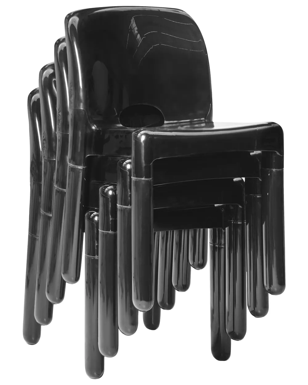 Set di 4 sedie da giardino BETIM Nero_988729