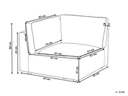 Corner Seat KIVVIK Boucle Off-White_1045521