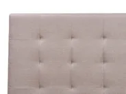 Bed with Storage Drawers LA ROCHELLE Fabric Light Grey 180 x 200 cm (EU Super King)_744842