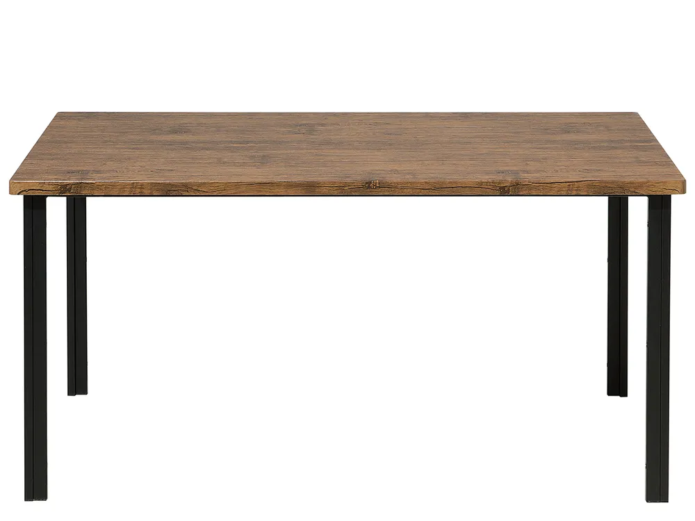 Dining Table LAREDO Dark Brown 150 cm 90 cm_690185