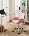Desk Chair PRIDDY Boucle Pastel Pink
