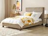 Ratanová posteľ 140 x 200 cm prírodná SALBRIS_868985