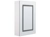  Koupelnová zrcadlová skříňka s LED osvětlením 40 x 60 cm bílá CONDOR_811292