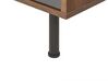 TV stolek s efektem tmavého dřeva/šedý PALMER_811941
