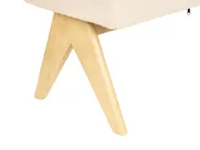 Living Room Set TAMRE Boucle Off-White/ Light Brown_985403