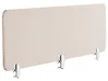Desk Screen WALLY 180 x 40 cm Beige