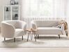 2-sitssoffa i tyg beige och svart LOEN_870412