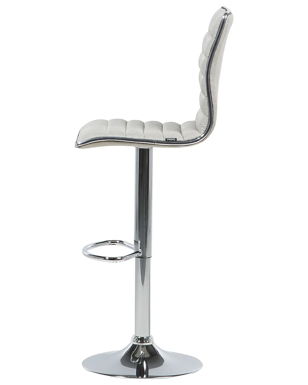 Set di 2 sedie alte LUCERNE Beige chiaro_685902