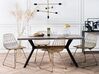 Dining Table 160 x 90 cm Concrete Effect BENSON_755584