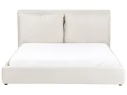 Bed Fabric BAJONNA 160 x 200 cm (EU King Size) Light Beige_1010694