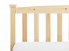 Wooden EU Super King Size Bed Light Wood GIVERNY_918182