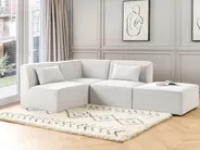 Corner Seat LEMVIG Corduroy Off-White_876464