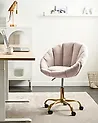 Desk Chair ANNABELLE Boucle Beige